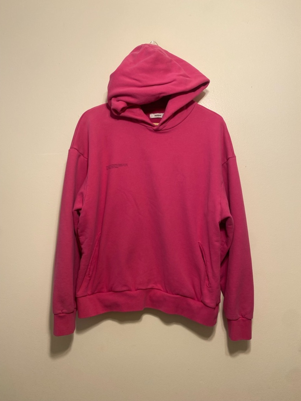 Pangaia Pink Crewneck Sweatshirt. Organic cotton . Size S